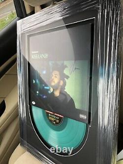 The Weeknd Kiss Land Hand Signed Framed Uv Protected Anti Glare Glass Psa