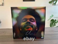 The Weeknd Signed Autographed After Hours Holographic Vinyl Record LP Limited