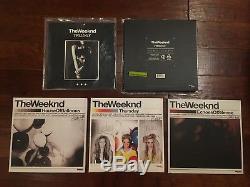 The Weeknd Trilogy Vinyl Box Set 1st Press #268/500 RAREwith 6LP + Signed Print