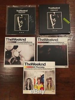 The Weeknd Trilogy Vinyl Box Set 1st Press #268/500 RAREwith 6LP + Signed Print