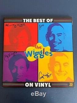 The Wiggles The Best Of The Wiggles On Vinyl LP SIGNED BY BAND Limited to1000