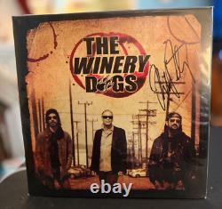 The Winery Dogs The Winery Dogs (2013) NM/NM Vinyl 2LP Signed by Portnoy COA