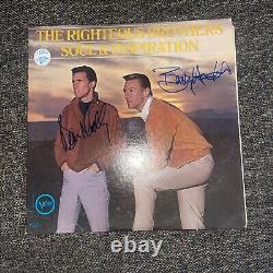 The righteous brothers vinyl SIGNED