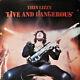Thin Lizzy Live And Dangerous Vinyl Record Signed Phil Lynott, Brian And Scott