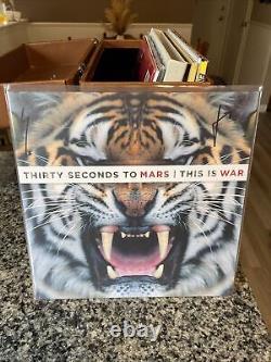 Thirty Seconds To Mars This Is War Vinyl SIGNED 30 Seconds to Mars Jared Leto