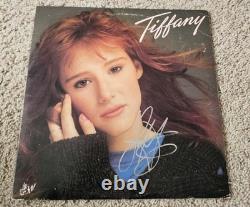 Tiffany SIGNED AUTOGRAPH Self Titled Vinyl Record! RARE! Stranger Things