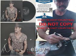 Tim McGraw signed autographed Machine album vinyl Record exact proof Beckett COA