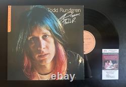 Todd Rundgren Signed Now Playing Vinyl Record Album Jsa Authenticated