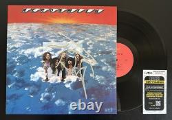 Tom Hamilton Signed Aerosmith Self-titled Vinyl Record Album Lp Bassist Jsa Coa