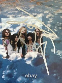 Tom Hamilton Signed Aerosmith Self-titled Vinyl Record Album Lp Bassist Jsa Coa