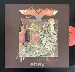 Tom Hamilton Signed Aerosmith Toys In The Attic Vinyl Record Lp Bassist Jsa Coa