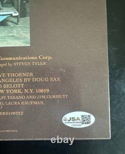 Tom Hamilton Signed Aerosmith Toys In The Attic Vinyl Record Lp Bassist Jsa Coa