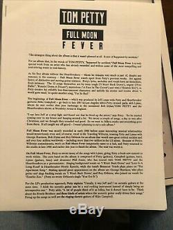 Tom Petty Signed, AUTOGRAPHED Vinyl LP Full Moon Fever PROMO
