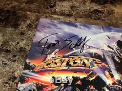 Tom Scholz Rare Authentic Signed Boston Walk On Limited Edition Vinyl LP Record