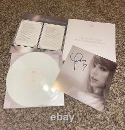 Tortured Poets Department Vinyl + Bonus Track + Hand Signed Photo with HEART