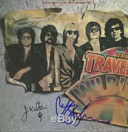 Traveling Wilburys signed Vinyl Record, Jeff Lynne, Jim Keltner ELO, Beatles