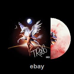 Trippie Redd TR666 Exclusive SIGNED Pegasus Red Marble Colored Vinyl LP RARE