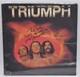 Triumph 1976 Lp Vinyl Record Album Inscribed Signed By Rick Emmett Mike Levine