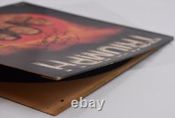 Triumph 1976 LP vinyl Record Album Inscribed signed by Rick Emmett Mike Levine