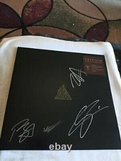 Trivium band signed vinyl