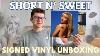 Unboxing Sabrina Carpenter S Short N Sweet Signed Vinyl U0026 7 Records