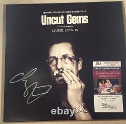 Uncut Gems ADAM SANDLER Signed 12' Vinyl Record Album JSA