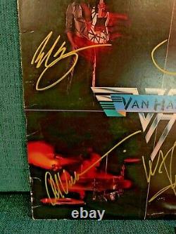 Van Halen 1 Debut Authentic Autographed 12 Vinyl Lp Record Signed By All 4 Orig