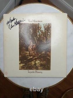 Van Morrison Signed Album Tupelo Honey 1971 Warner Bros. Records JSA Certificate