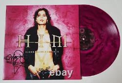 Ville Valo of HIM SIGNED Razorblade Romance Vinyl Record JSA COA Autographed