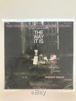 Vincent Gallo THE WAY IT IS Soundtrack LP on Vinyl NOS New Sealed Signed copy