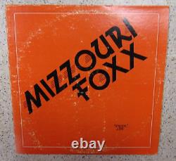 Vinyl Record Album, Autographed Rare, Mizzouri Foxx-trapped Live, Bs14a