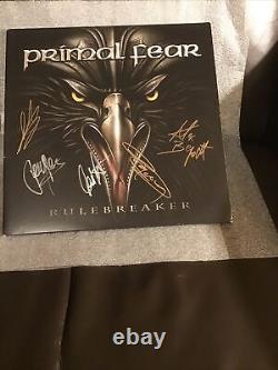 Vinyl Records Primal Fear- Rulebreaker Original Super Limited Edition Signed