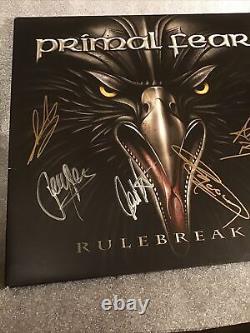 Vinyl Records Primal Fear- Rulebreaker Original Super Limited Edition Signed