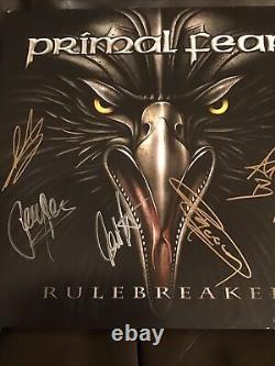 Vinyl Records Primal Fear- Rulebreaker Original Super Limited Edition Signed