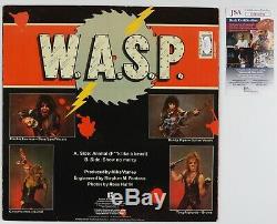 W. A. S. P. Signed Autograph JSA Record Album Vinyl Animal WASP