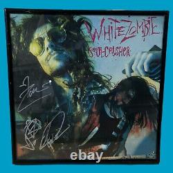 WHITE ZOMBIE SOUL-CRUSHER (RARE 1988 CAROLINE PRESSING) Signed Rob Zombie