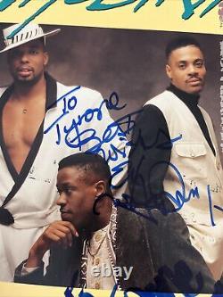WHODINI Signed By All Three Members Autograph Auto Freaks 12 Vinyl Record