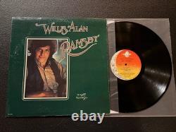 WILLIS ALAN RAMSEY LP Shelter Records SR 52013 SIGNED 1977 Press VG+