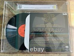 WU-TANG CLAN ALBUM VINYL RECORD LP SIGNED X8 (AMG and JSA Authenticated)