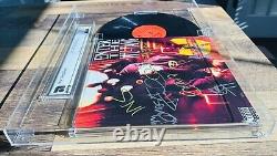 WU-TANG CLAN ALBUM VINYL RECORD LP SIGNED X8 (AMG and JSA Authenticated)