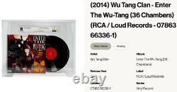 WU-TANG CLAN ALBUM VINYL RECORD LP SIGNED X8 (AMG and JSA Authenticated)