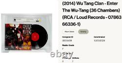 WU-TANG CLAN ALBUM VINYL RECORD LP SIGNED X8 (AMG and JSA Authenticated)