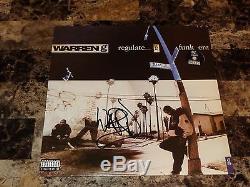 Warren G Rare Hand Signed Limited Vinyl LP Record Regulate G-Funk Rap Hip Hop