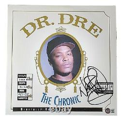 Warren G. Signed Dr. Dre The Chronic Vinyl Record Album Beckett BAS Autograph