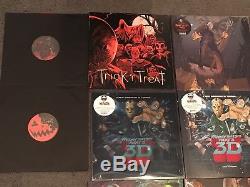 Waxwork Records Vinyl Signed Variants 56 Records Creepshow THING Evil Dead F13th