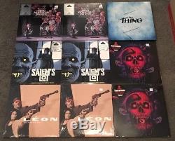 Waxwork Records Vinyl Signed Variants 64 Records Creepshow THING Evil Dead F13th