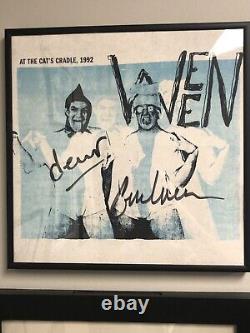 Ween Signed At The Cat's Cradle 1992 Vinyl Record Album