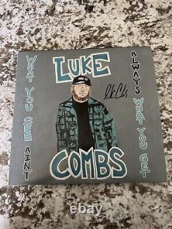 What You See Ain't Always What You Get by Luke Combs (Record, 2020) Signed Vinyl