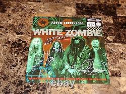 White Zombie Rare Band Signed Astro-Creep 2000 Vinyl LP Record Reissue Rob Photo