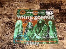 White Zombie Rare Band Signed Astro-Creep 2000 Vinyl LP Record Reissue Rob Photo